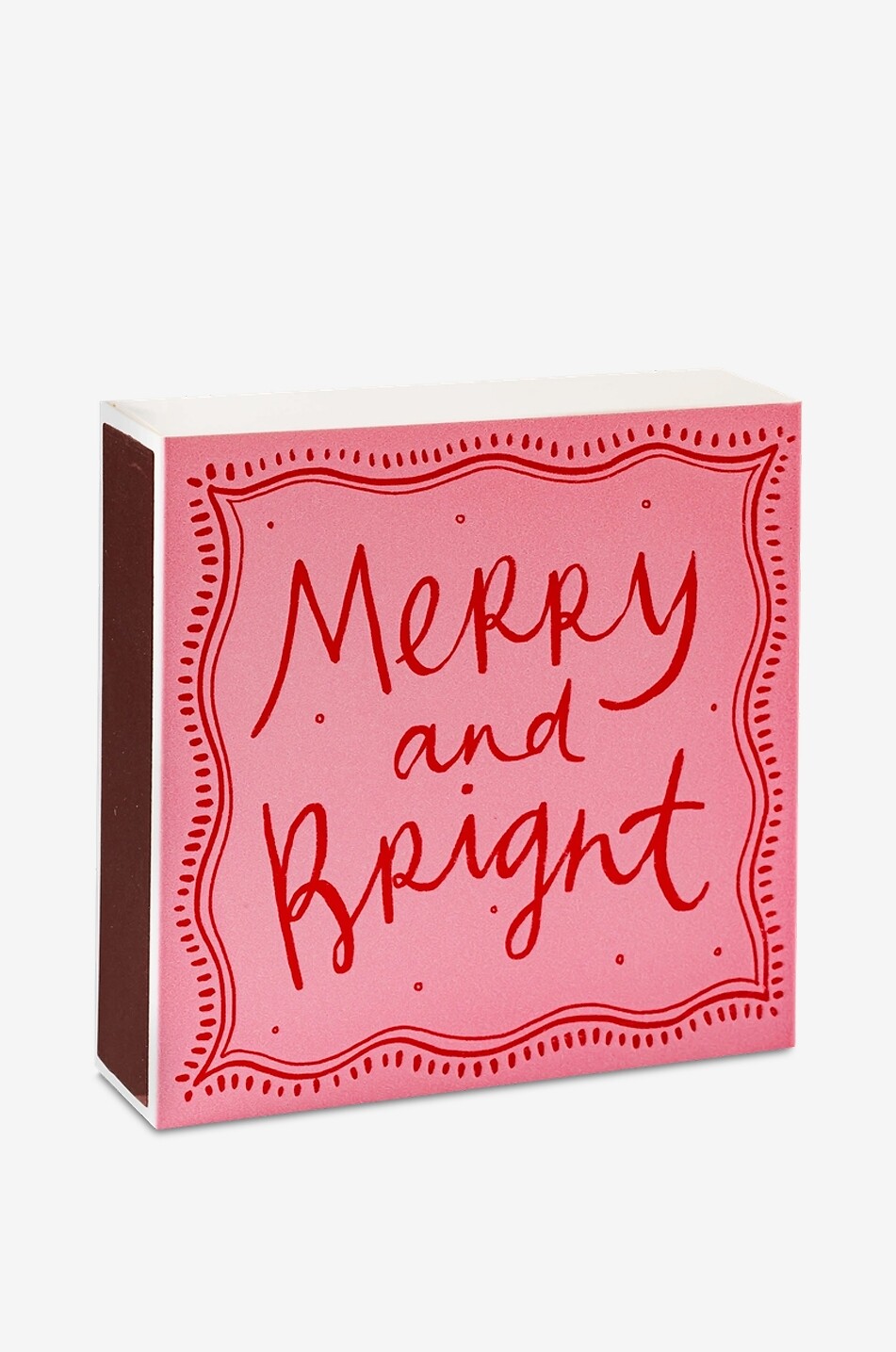 ARCHIVIST Boîte d'allumettes Merry and Bright Maison MULTICOLORE 1