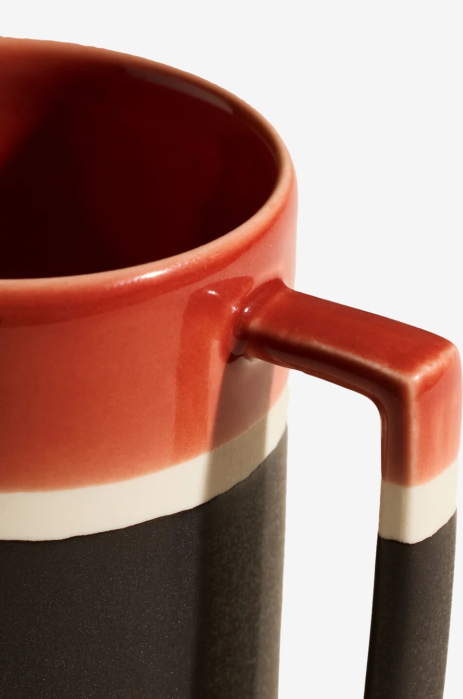 MAISON SARAH LAVOINE Mug en céramique Sicilia Maison ORANGE 4