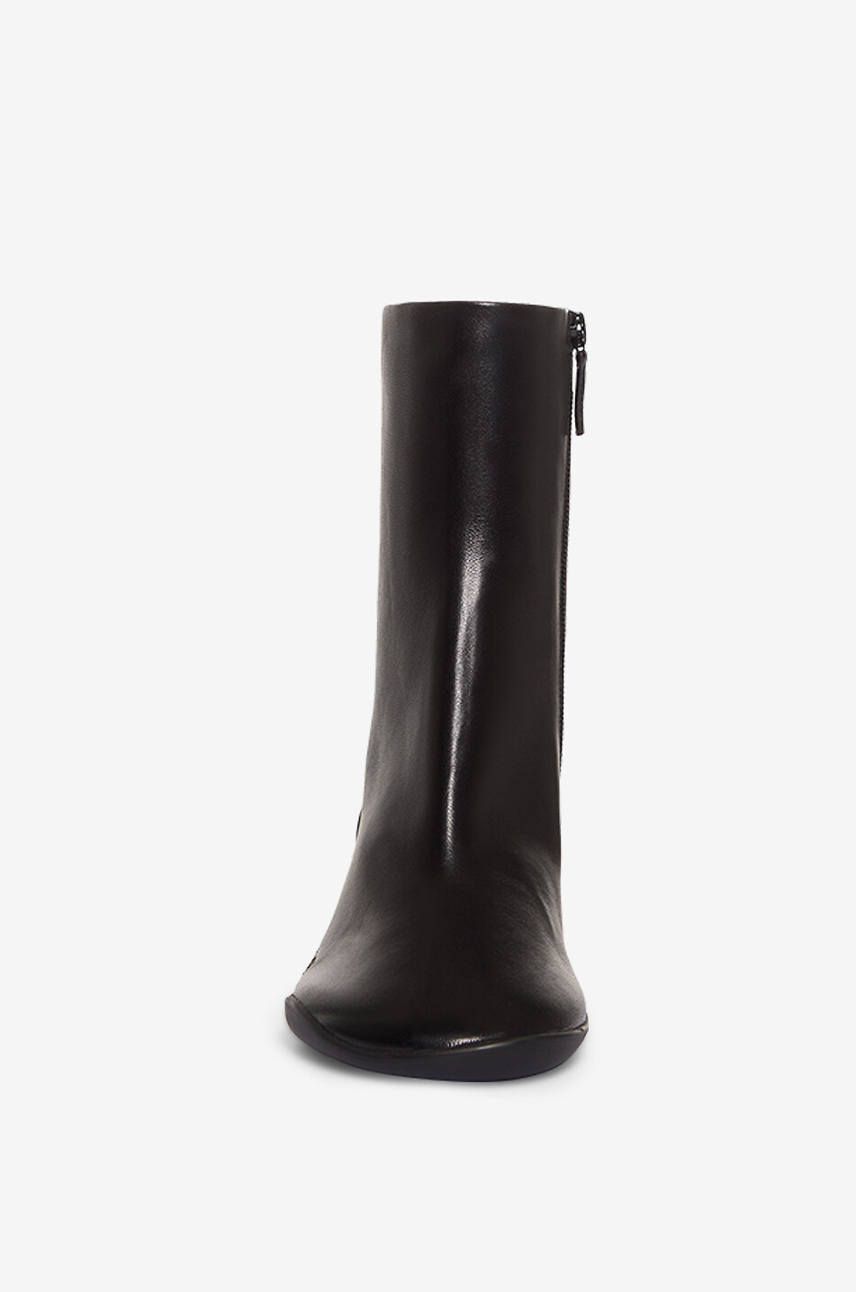 BALENCIAGA Glattleder-Stiefeletten mit Pfennigabsatz Shibuya 80 Damen SCHWARZ 2