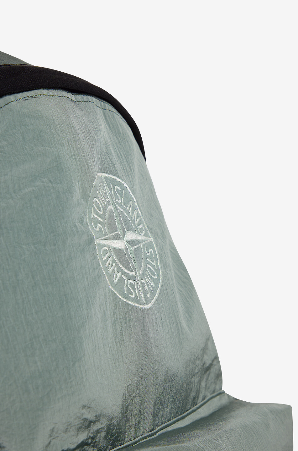 STONE ISLAND JUNIOR Sac à dos brodé garçon 920002 Nylon Metal Econyl Garçon VERT CLAIR 5