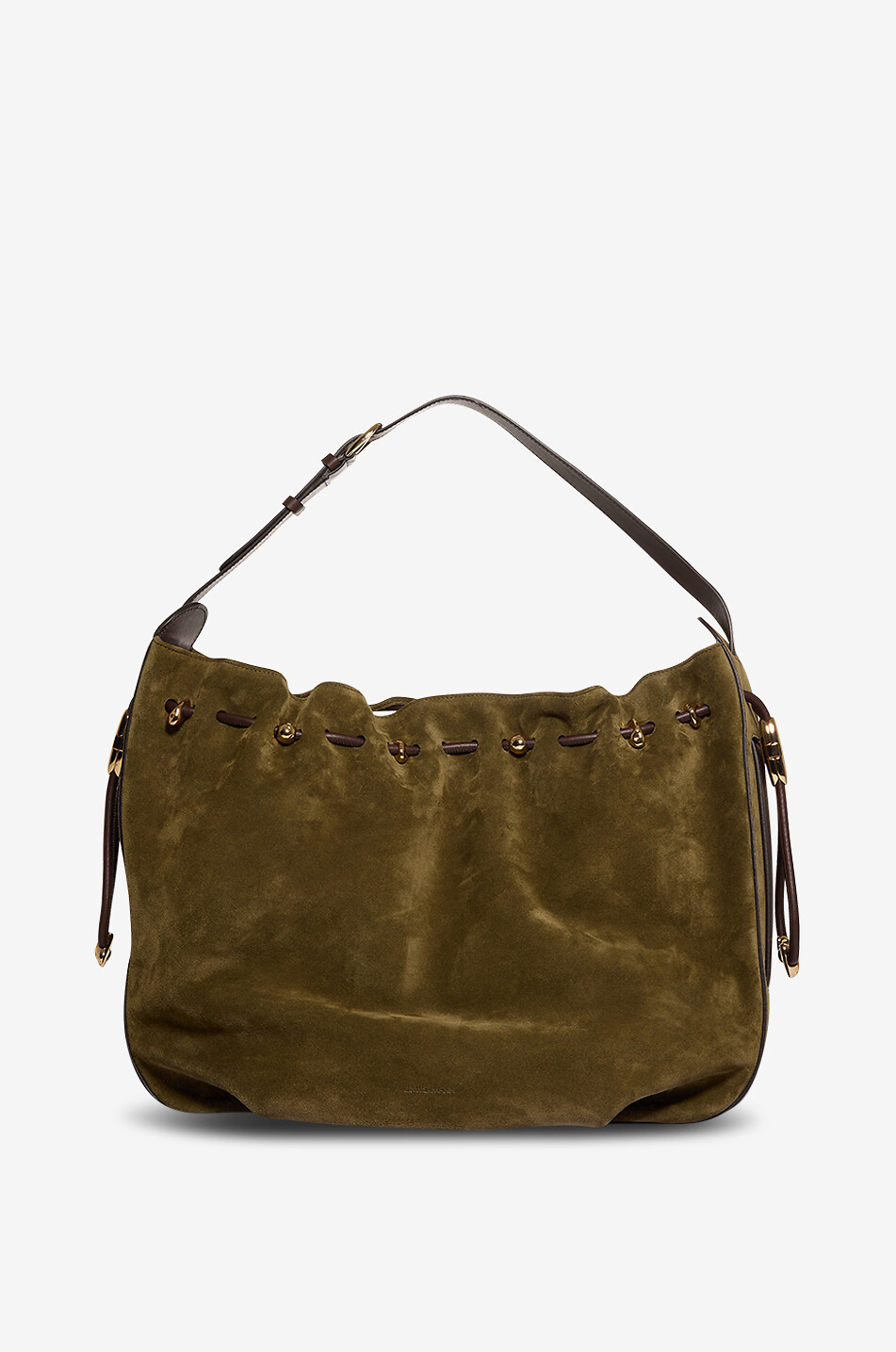 ZIMMERMANN Wildleder-Beuteltasche Halcyon Large Bucket Damen GRÜN 3