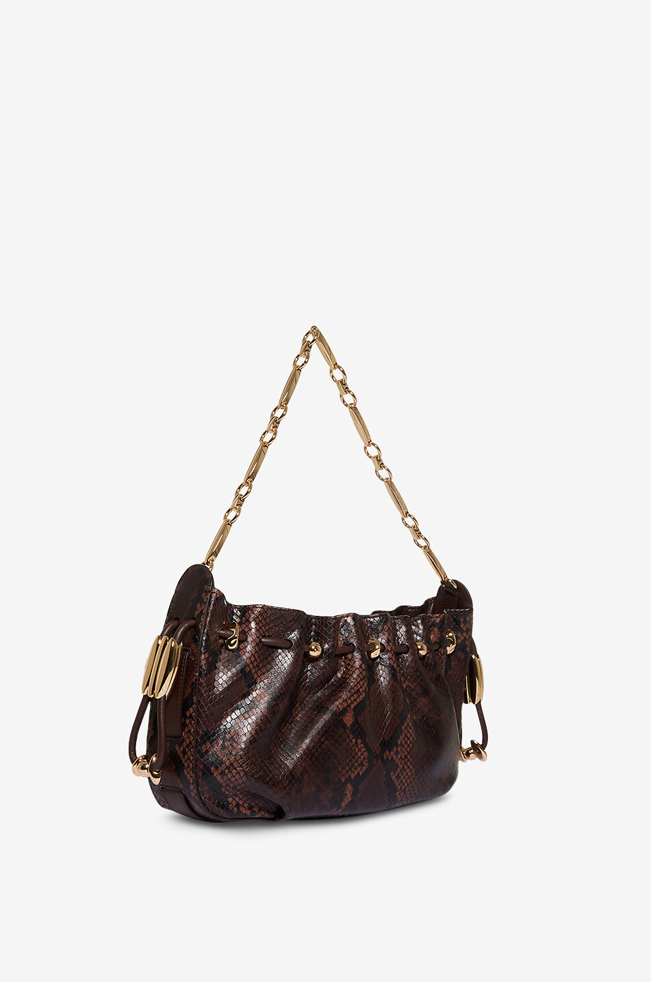 ZIMMERMANN Pochette en cuir brillant effet python Halcyon Femme MULTICOLORE 2