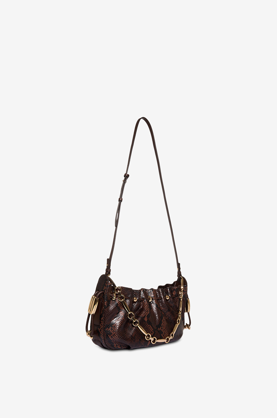 ZIMMERMANN Pochette en cuir brillant effet python Halcyon Femme MULTICOLORE 5