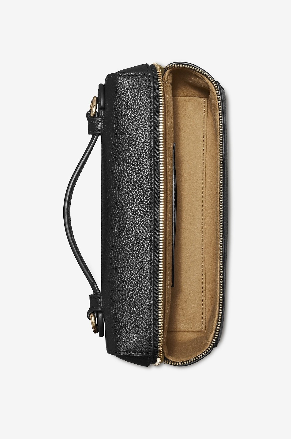 TORY BURCH Sac à main en cuir grainé Romy Slim Mini Femme NOIR 4
