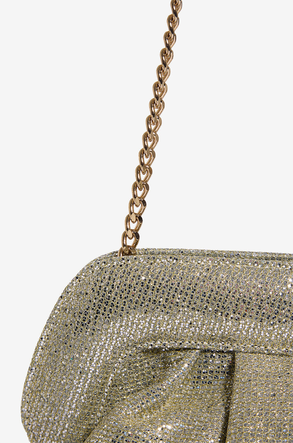 BONGÉNIE Pochette en toile et paillettes Ofelia Femme DORE 5
