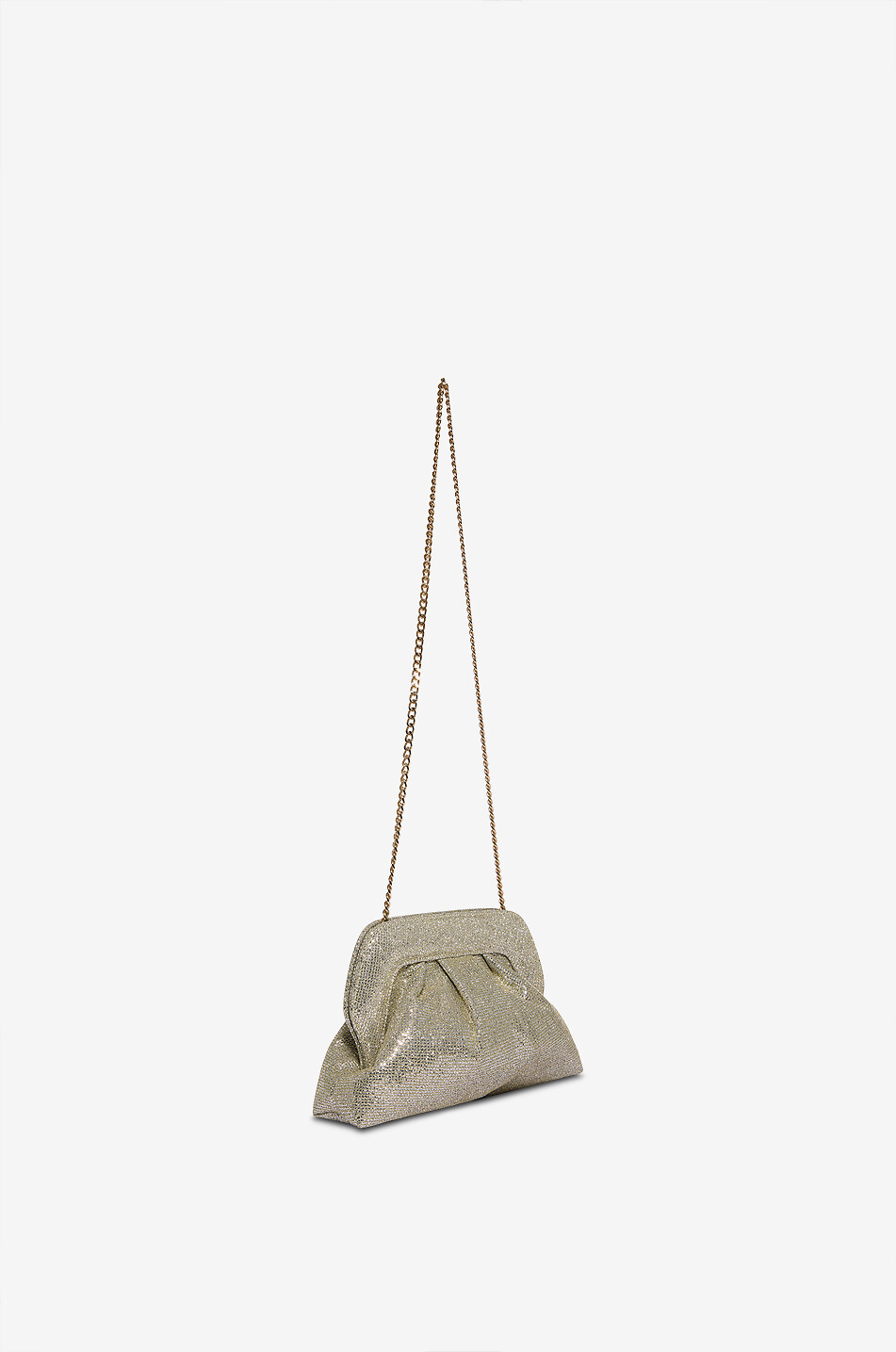 BONGÉNIE Pochette en toile et paillettes Ofelia Femme DORE 2