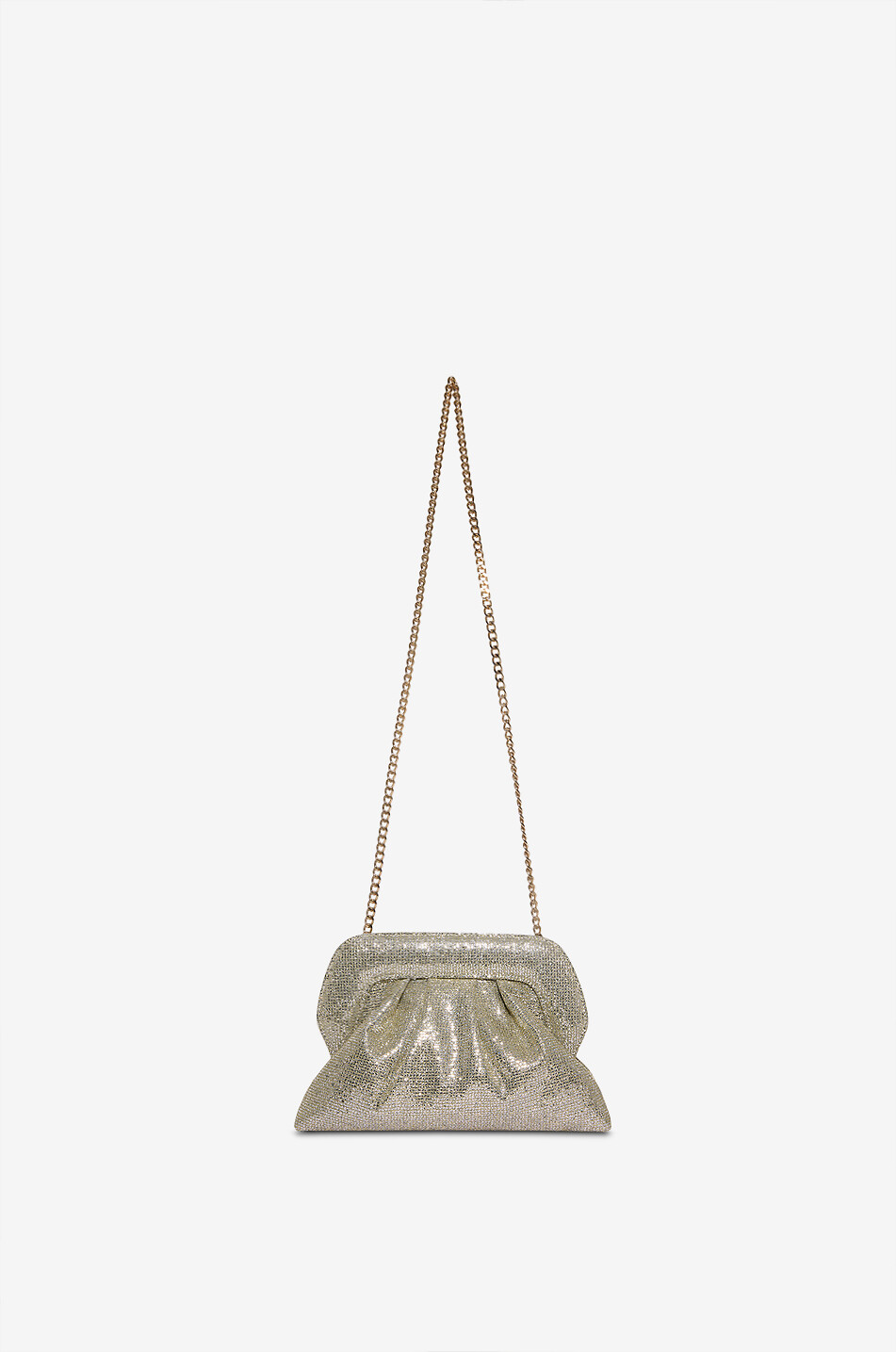 BONGÉNIE Pochette en toile et paillettes Ofelia Femme DORE 3