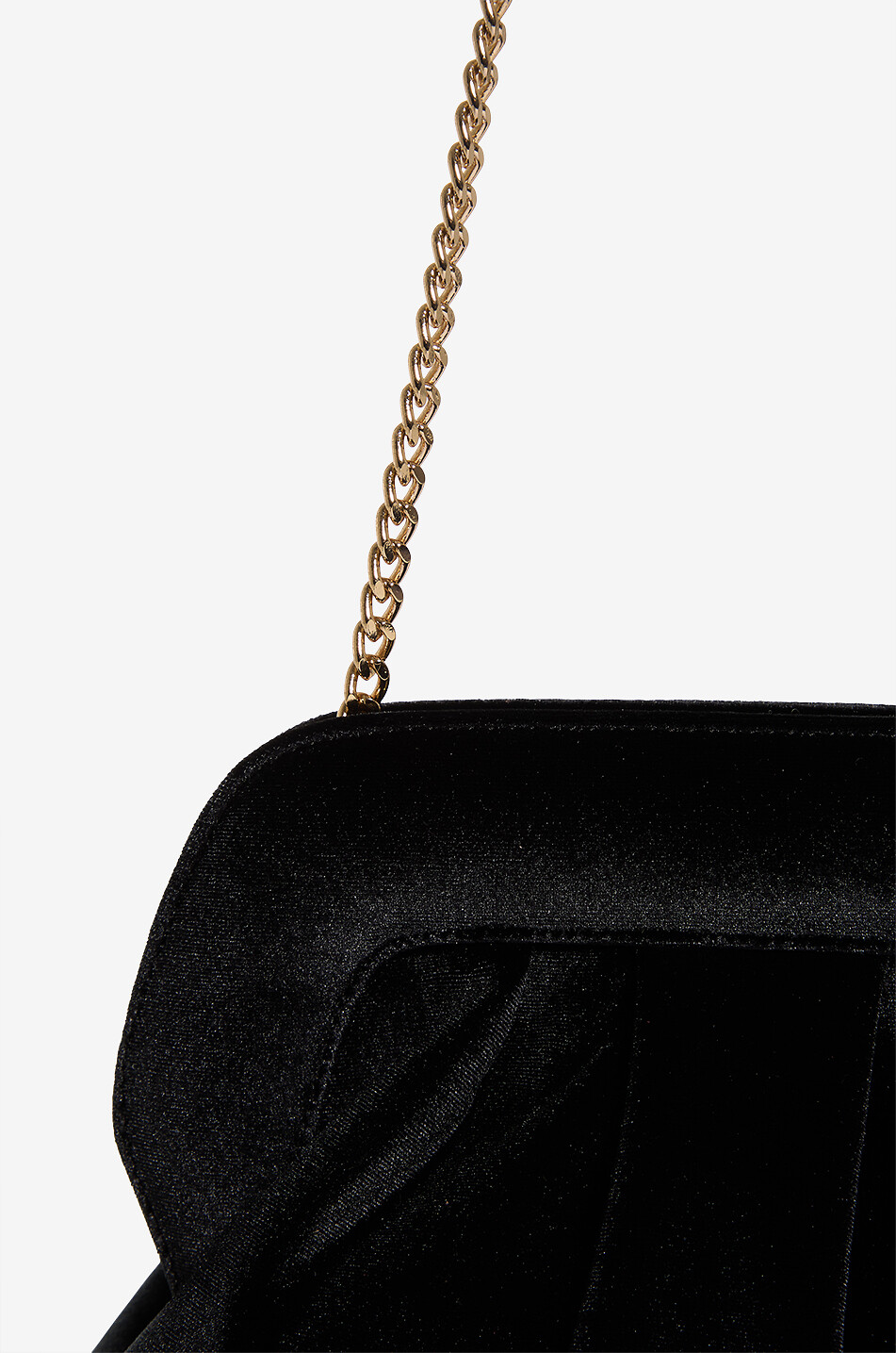 BONGÉNIE Pochette en velours Ofelia Femme NOIR 5