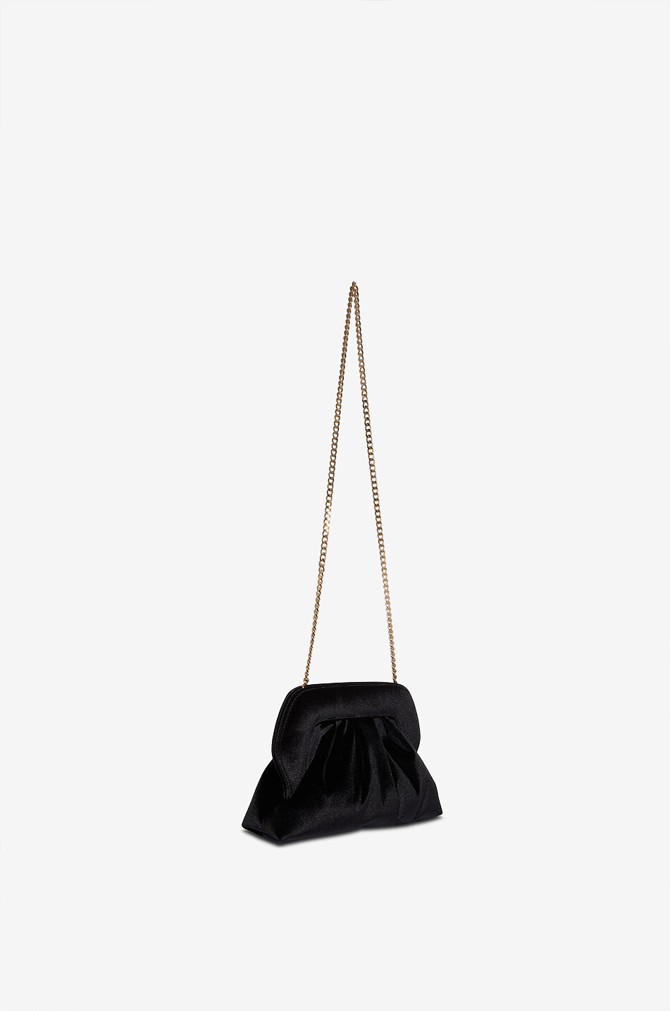BONGÉNIE Pochette en velours Ofelia Femme NOIR 2