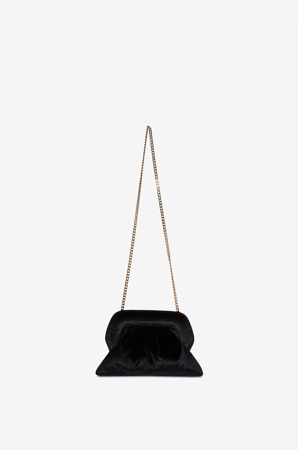 BONGÉNIE Pochette en velours Ofelia Femme NOIR 3
