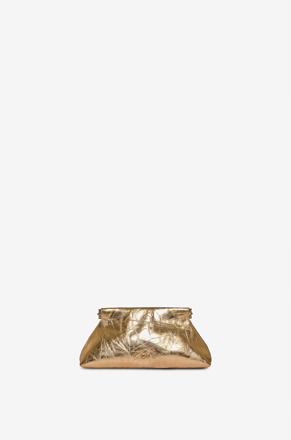 CULT GAIA Pochette en cuir métallisé Lillia Mini Femme DORE 1