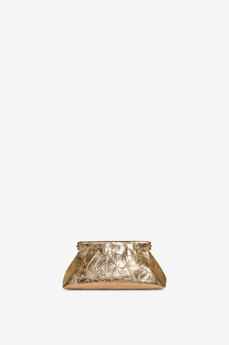 CULT GAIA Pochette en cuir métallisé Lillia Mini Femme DORE 3