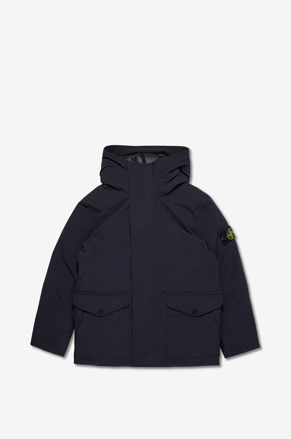 4100001 Soft Shell R-E.Dye Primaloft padded hooded boys' parka