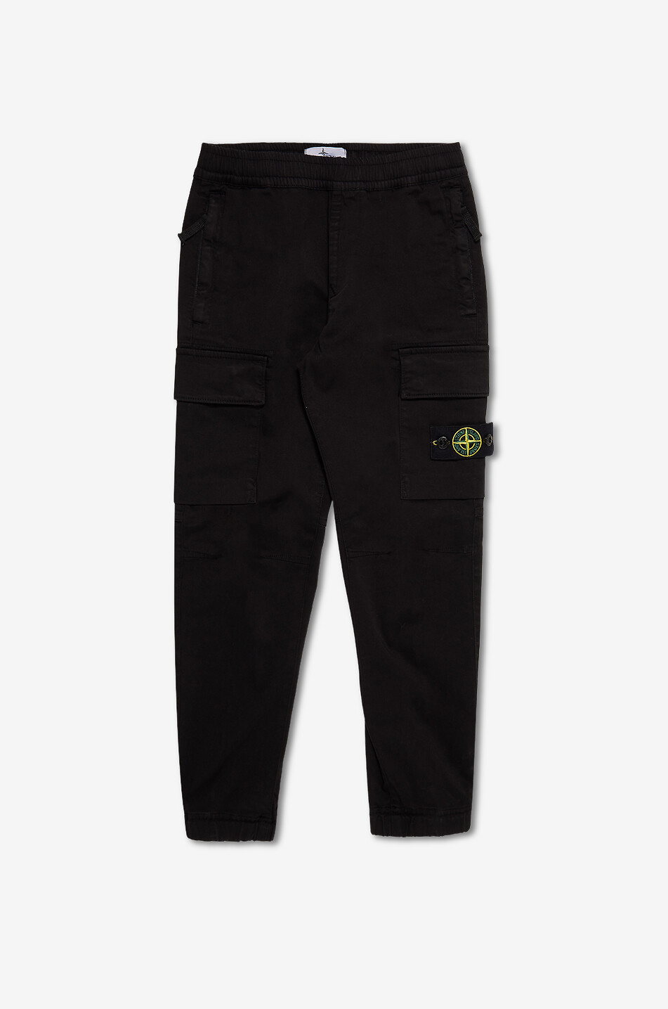 3100007 Organic Stretch Cotton Satin boys' cargo trousers