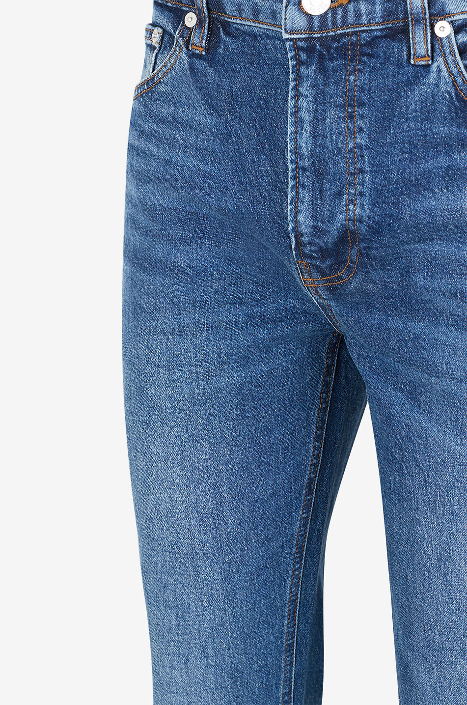 FRAME Modern Straight cotton straight leg jeans Men BLUE 3