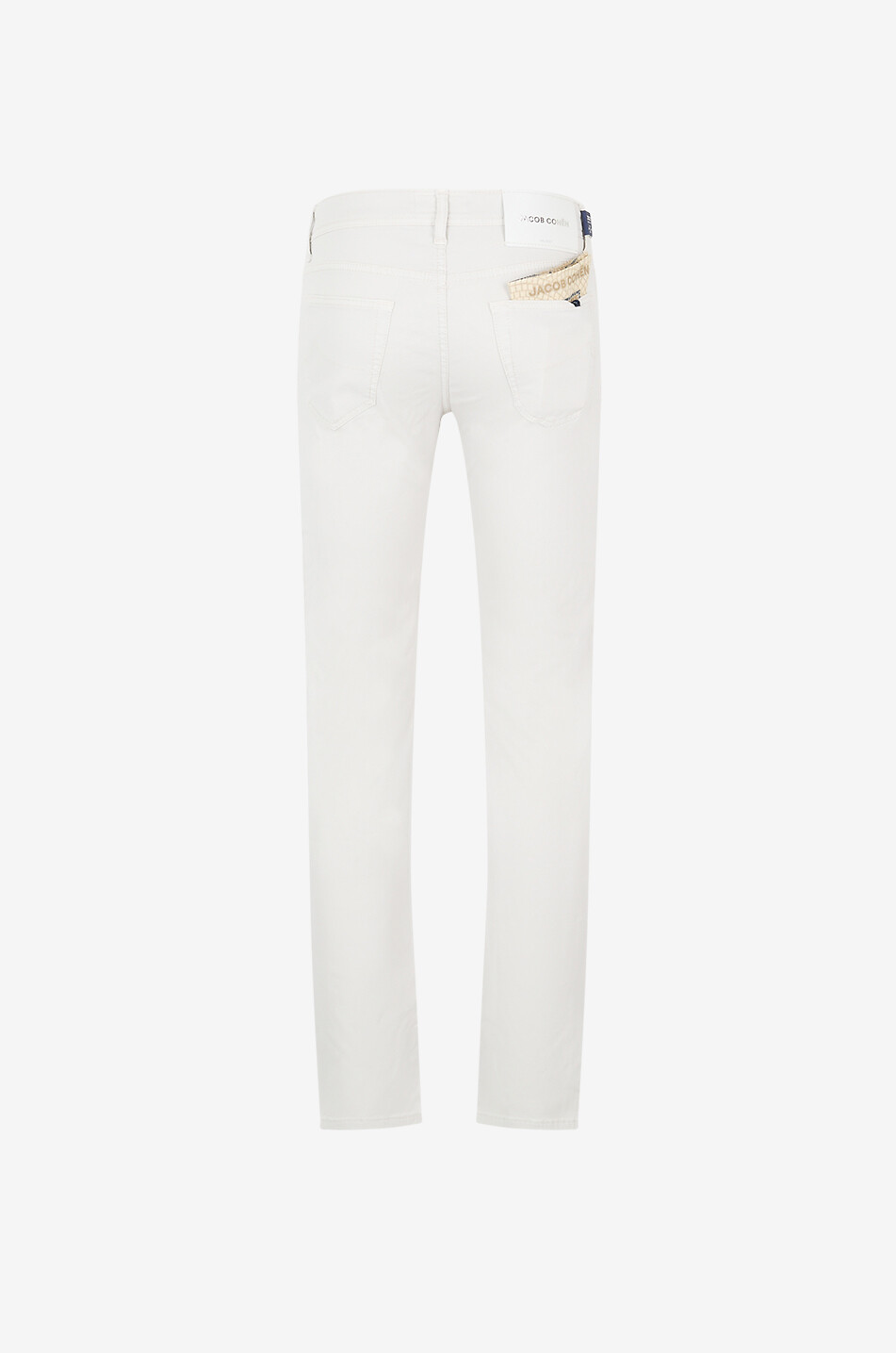 JACOB COHEN Schlanke Jeans aus Leinen Herren CREMEFARBEN 2