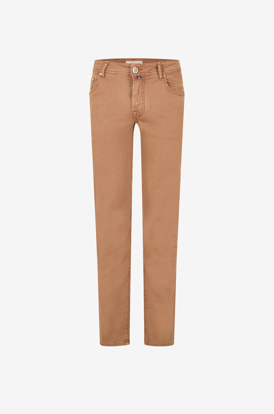 JACOB COHEN Schlanke Jeans aus Leinen Herren MITTELBRAUN 1