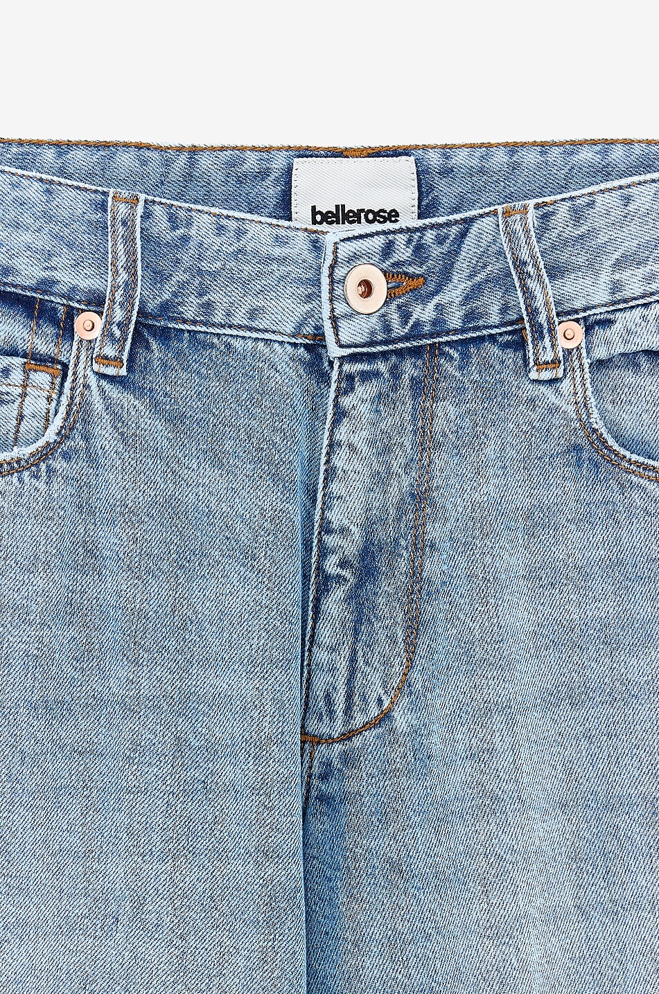 BELLEROSE Kae girl's wide-leg denim jeans Girl BLUE 3