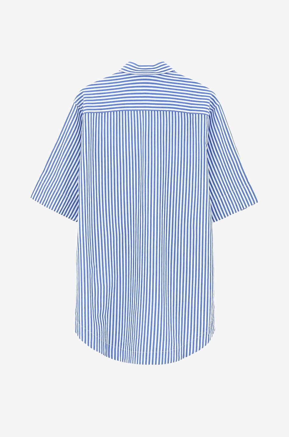 BELLEROSE Apoloh striped poplin girls' shirt dress Girl BLUE 2