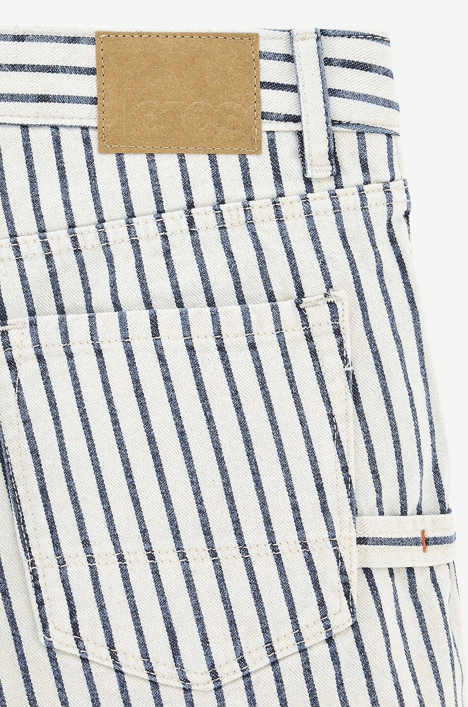 BELLEROSE Gestreifte Denim-Shorts für Mädchen Kyle Mädchen BLAU 4