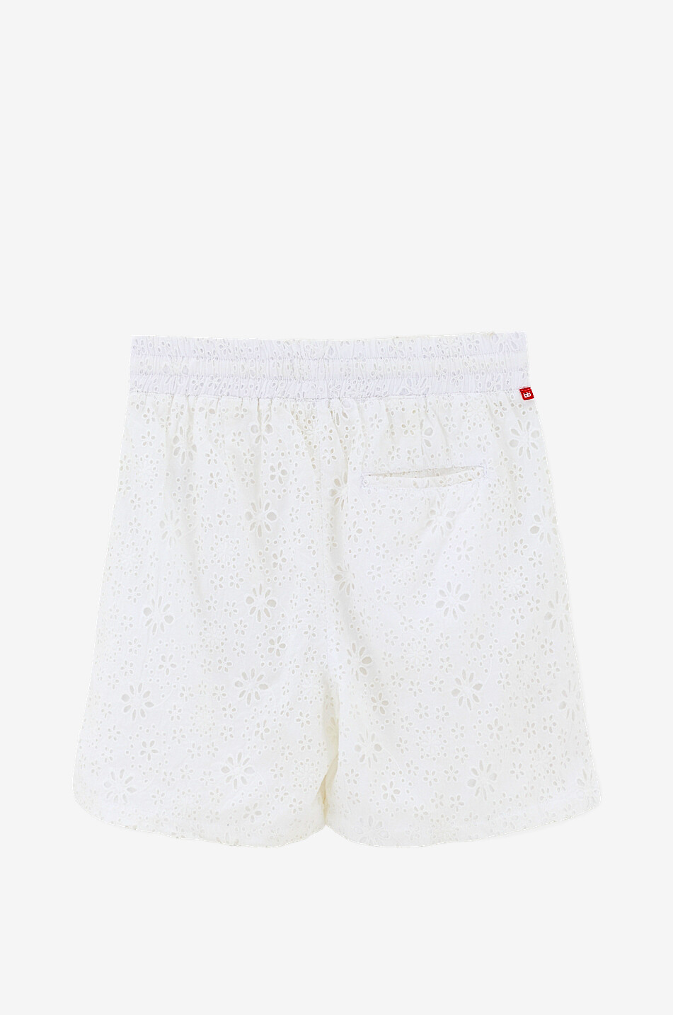 BELLEROSE Short en coton à broderies anglaises fille Kate Fille BLANC 2