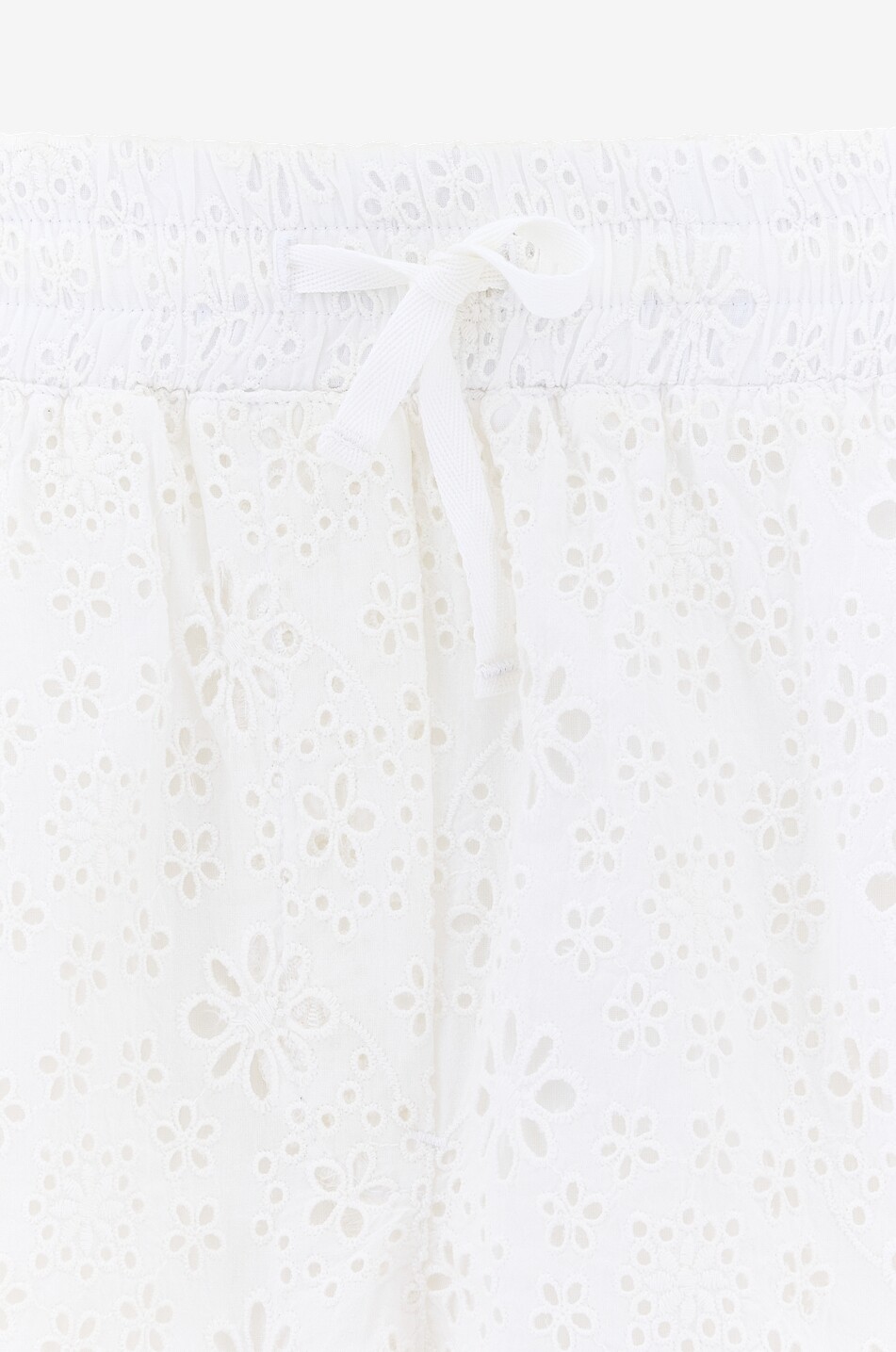 BELLEROSE Short en coton à broderies anglaises fille Kate Fille BLANC 4