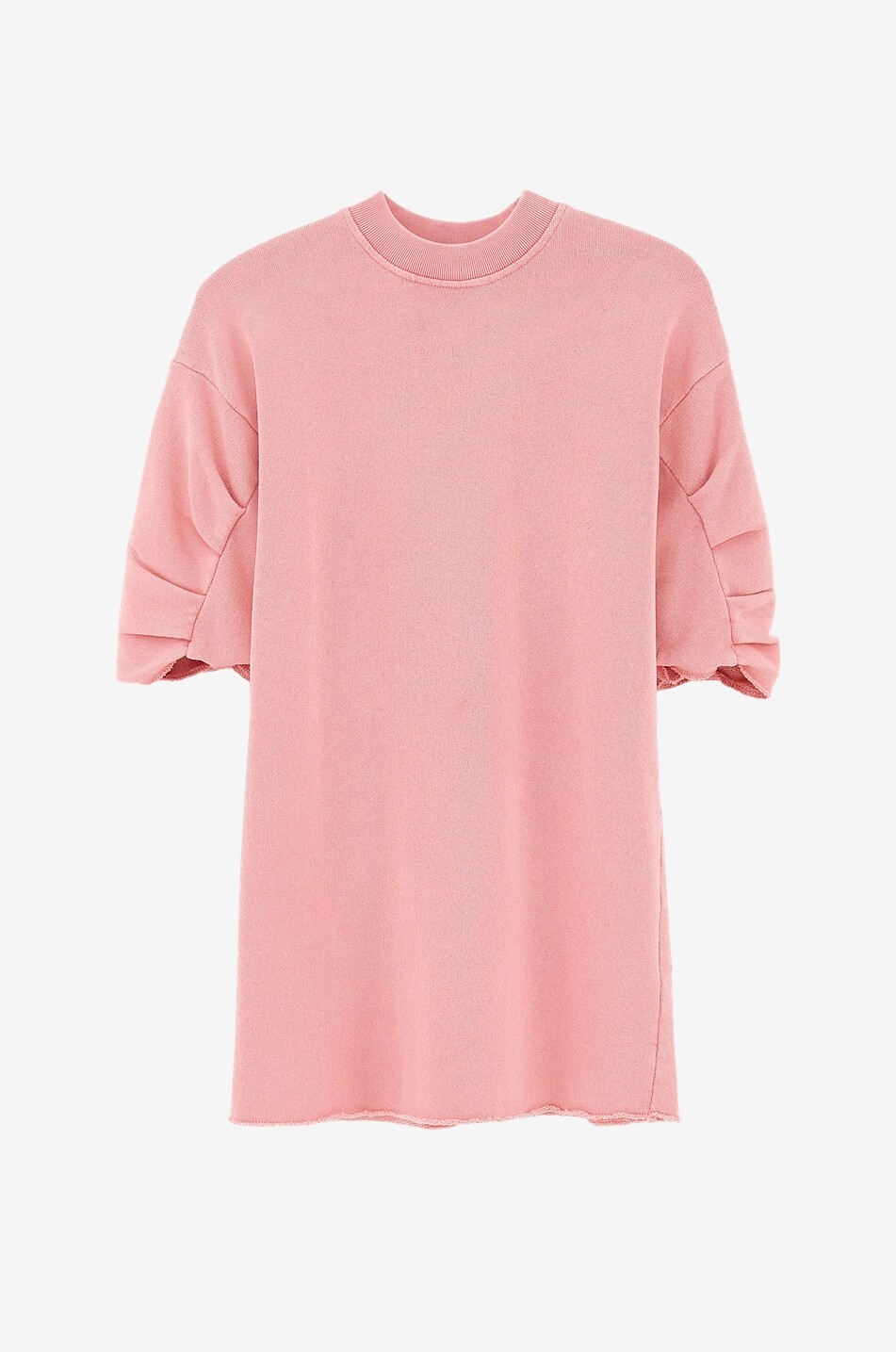 Fariba girls' T-shirt dress with gathers