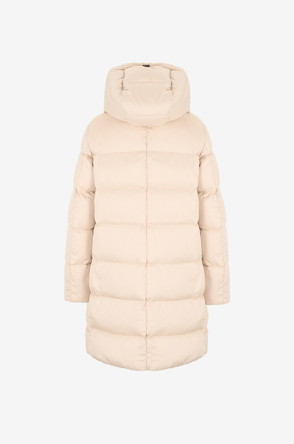 HERNO Arendelle New Lady faux fur-lined down jacket Women Light beige 2