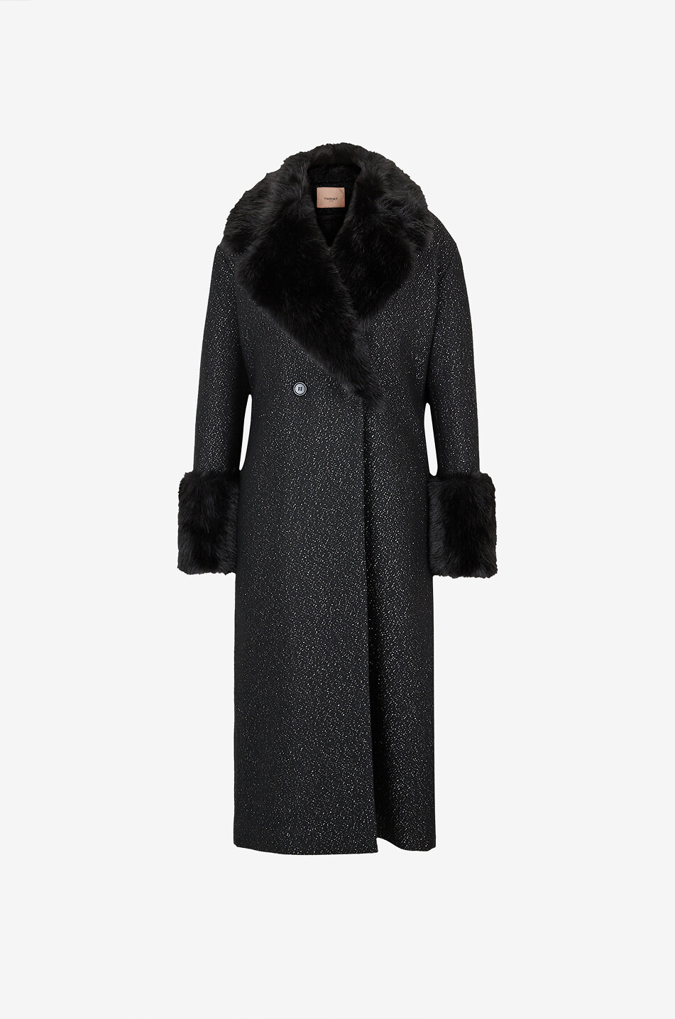 Melody long belted wool and cashmere coat - TAGLIATORE - BROWN