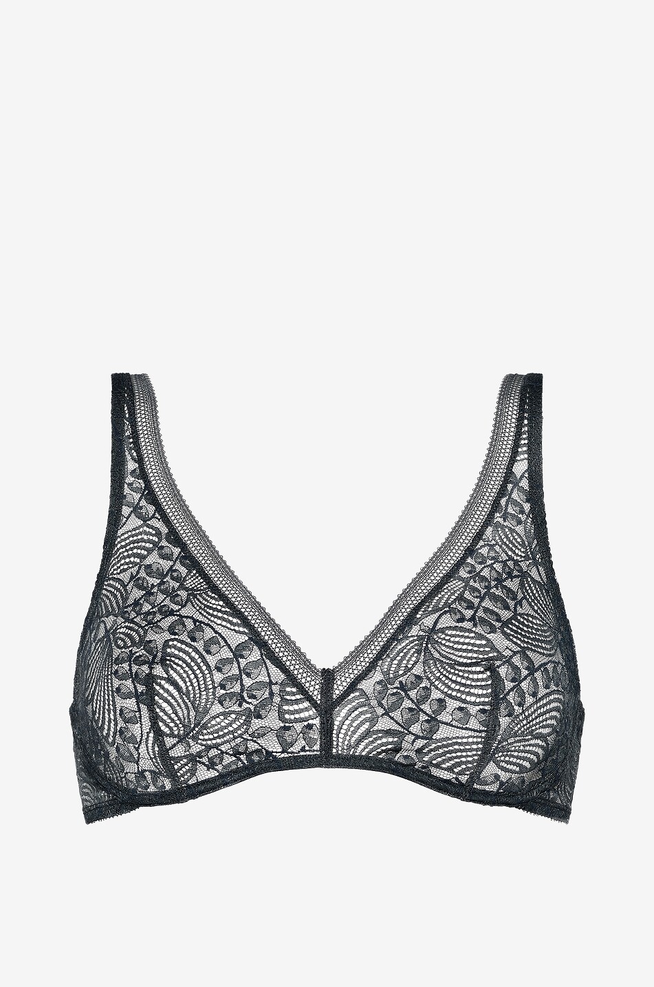 ERES Sucre underwired triangle bra Women BLACK 1