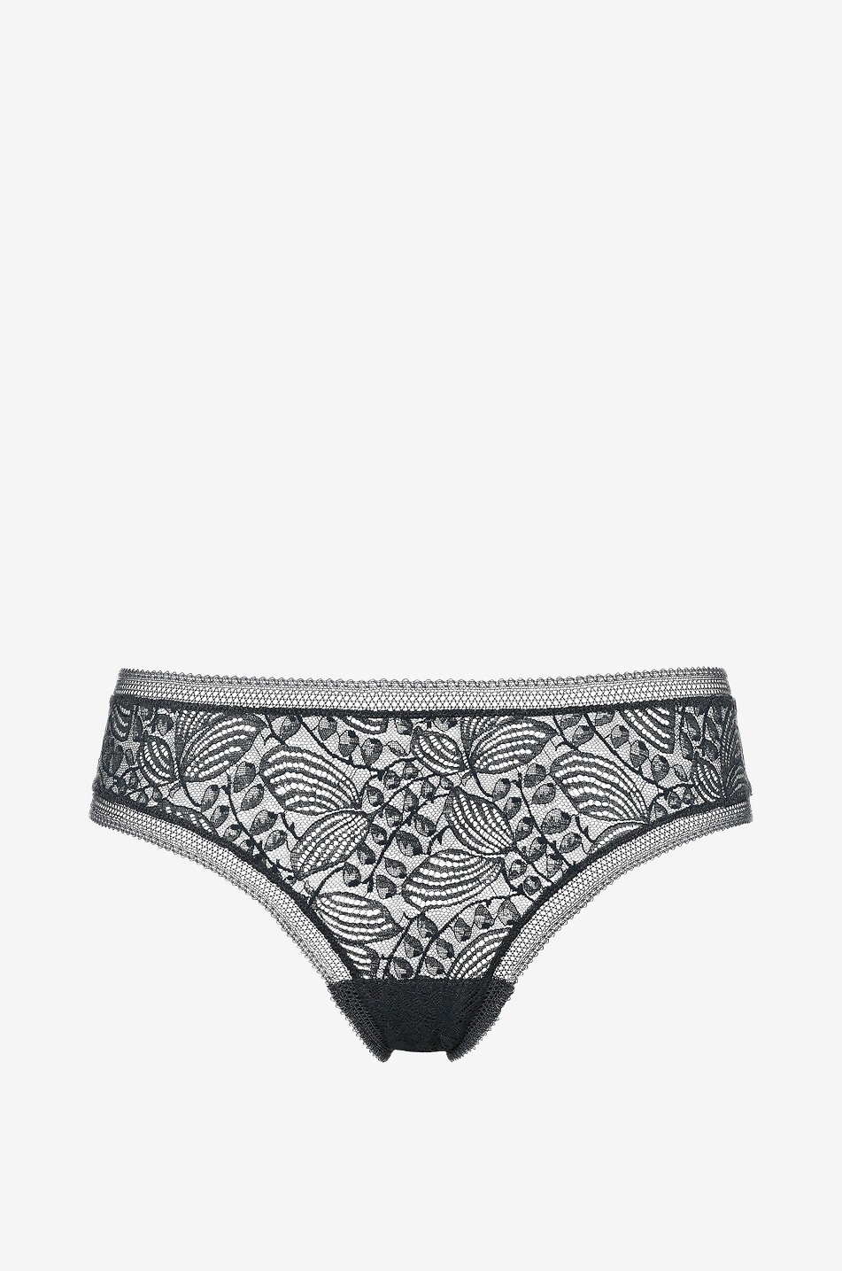 Acidulée jersey and lace tanga