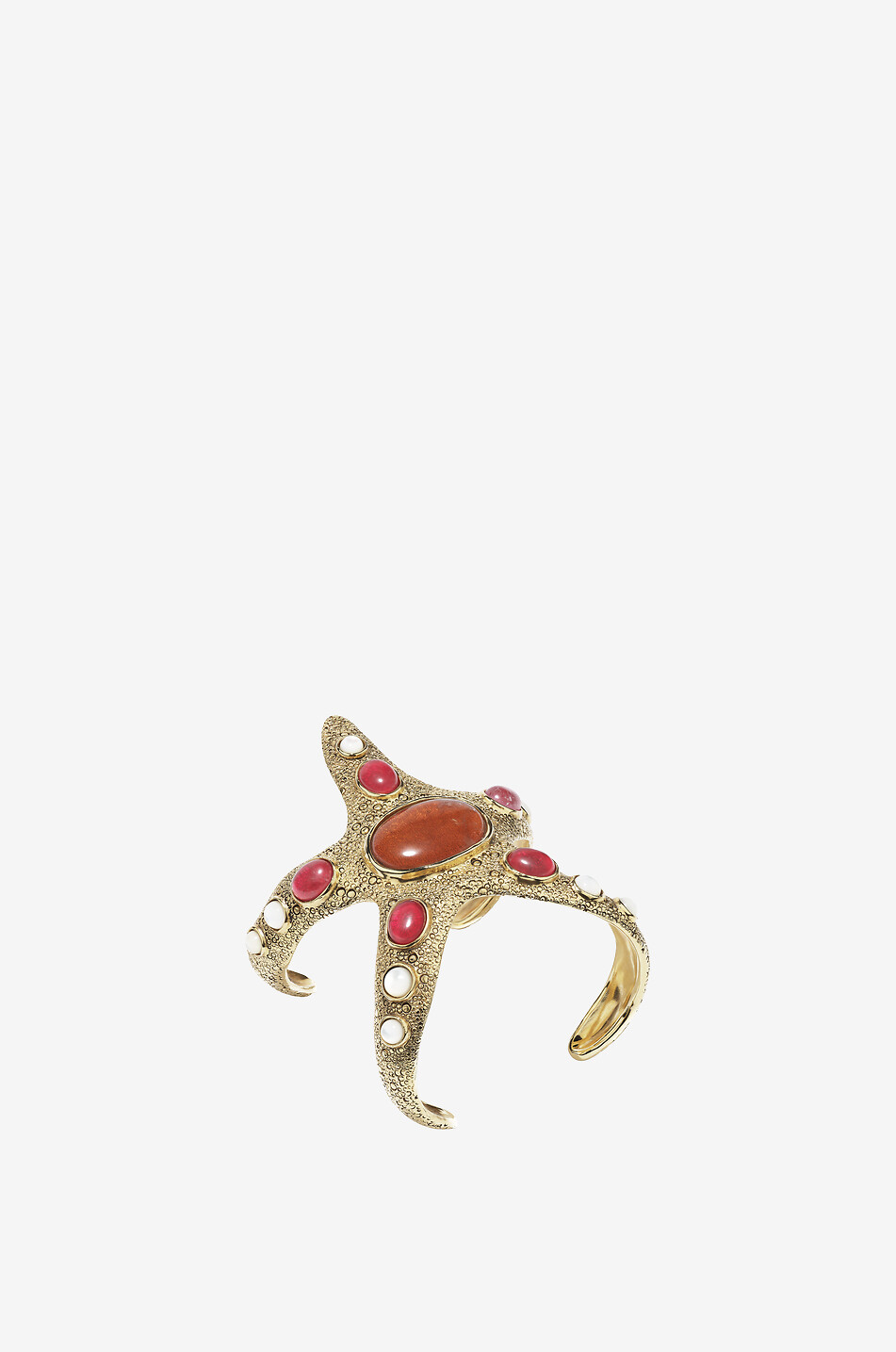 GOOSSENS PARIS Goldene Manschette mit Steinen Étoile de Mer Damen BUNT 2