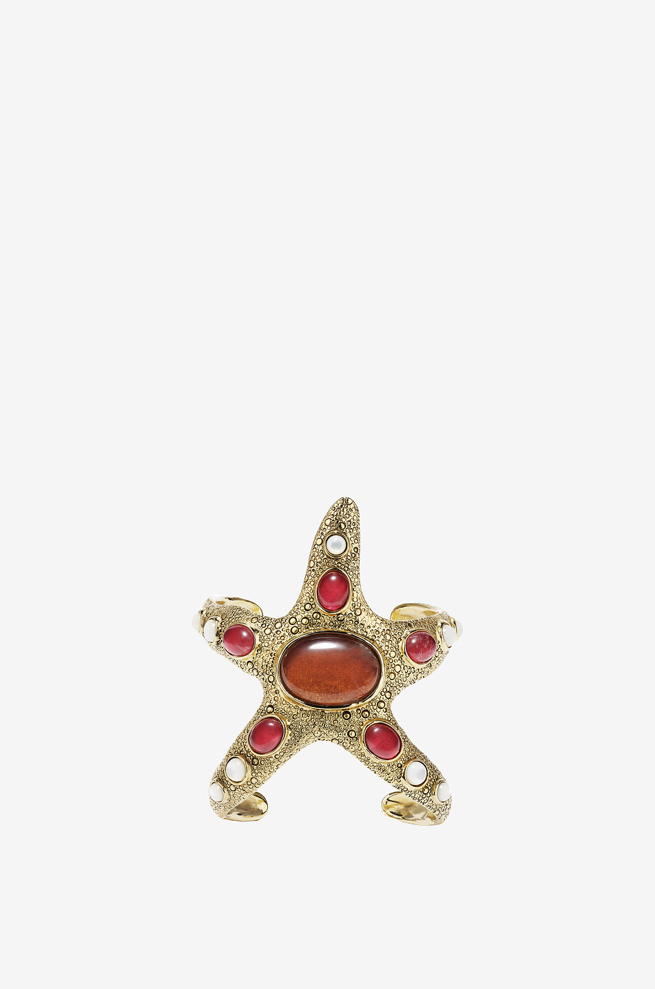 GOOSSENS PARIS Goldene Manschette mit Steinen Étoile de Mer Damen BUNT 3
