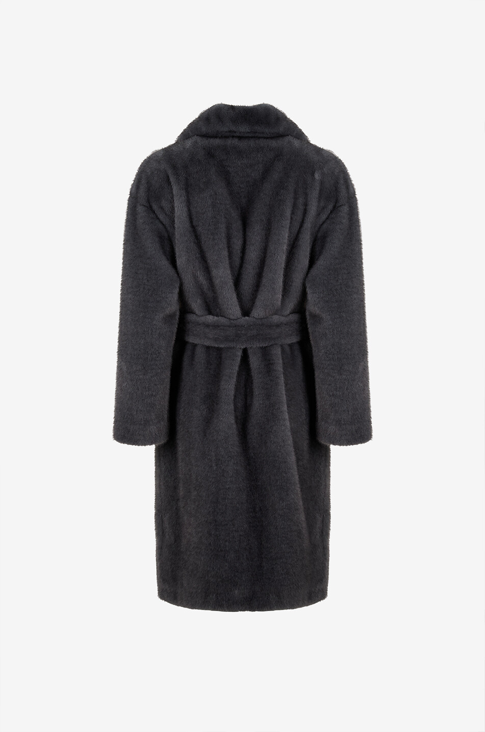 Manteau Bouffant (doudoune) Gris Foncé Chatoyant Giacca Taille M - Occasion En Très Bon état, Style Junior