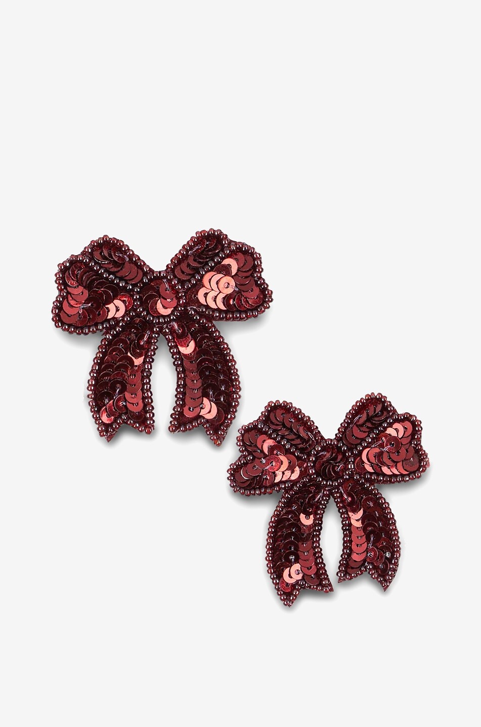 KONGES SLØJD Set of 2 sequin hair clips for girls Girl RED 2