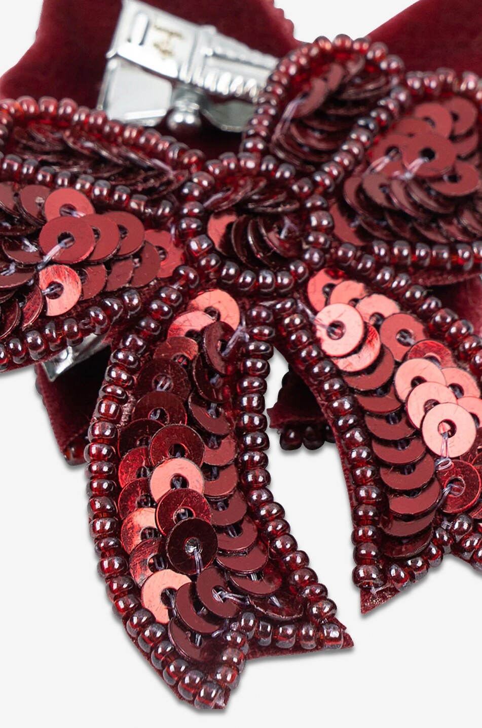 KONGES SLØJD Set of 2 sequin hair clips for girls Girl RED 4