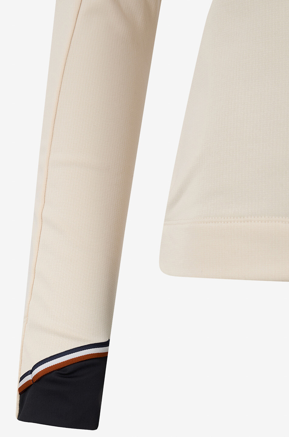MONCLER GRENOBLE Midlayer mit Stehkragen aus technischem Jersey Dolcevita Damen WEISS 3