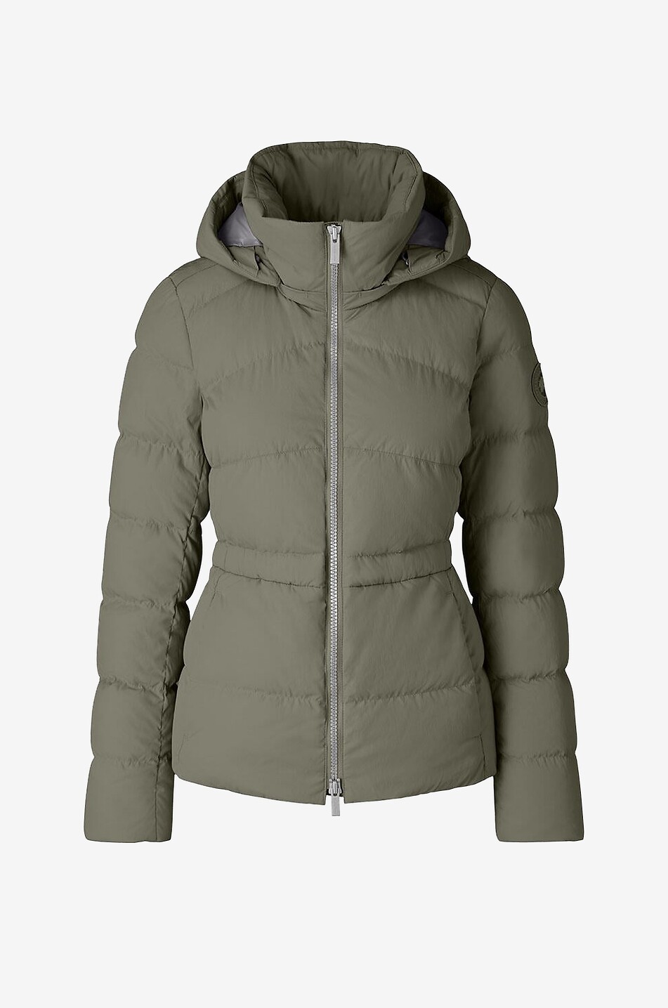 Kurze Daunenjacke mit Kapuze Aurora