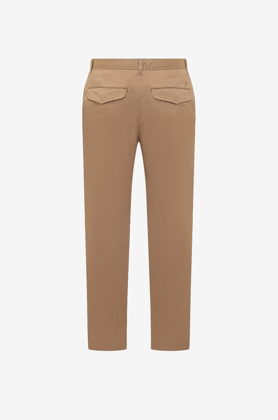 BURBERRY Shilton monogrammed slim fit chino trousers Men CAMEL 2