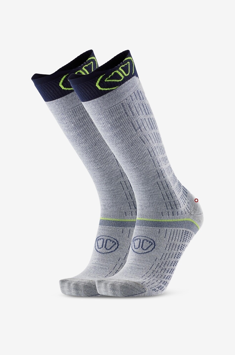 SIDAS Chaussettes de ski Ski Merino Performance Homme GRIS 1