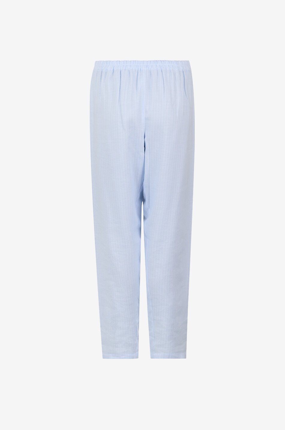 CELESTINE Ensemble pyjama rayé en flanelle coton Ellie Femme BLEU CLAIR 8