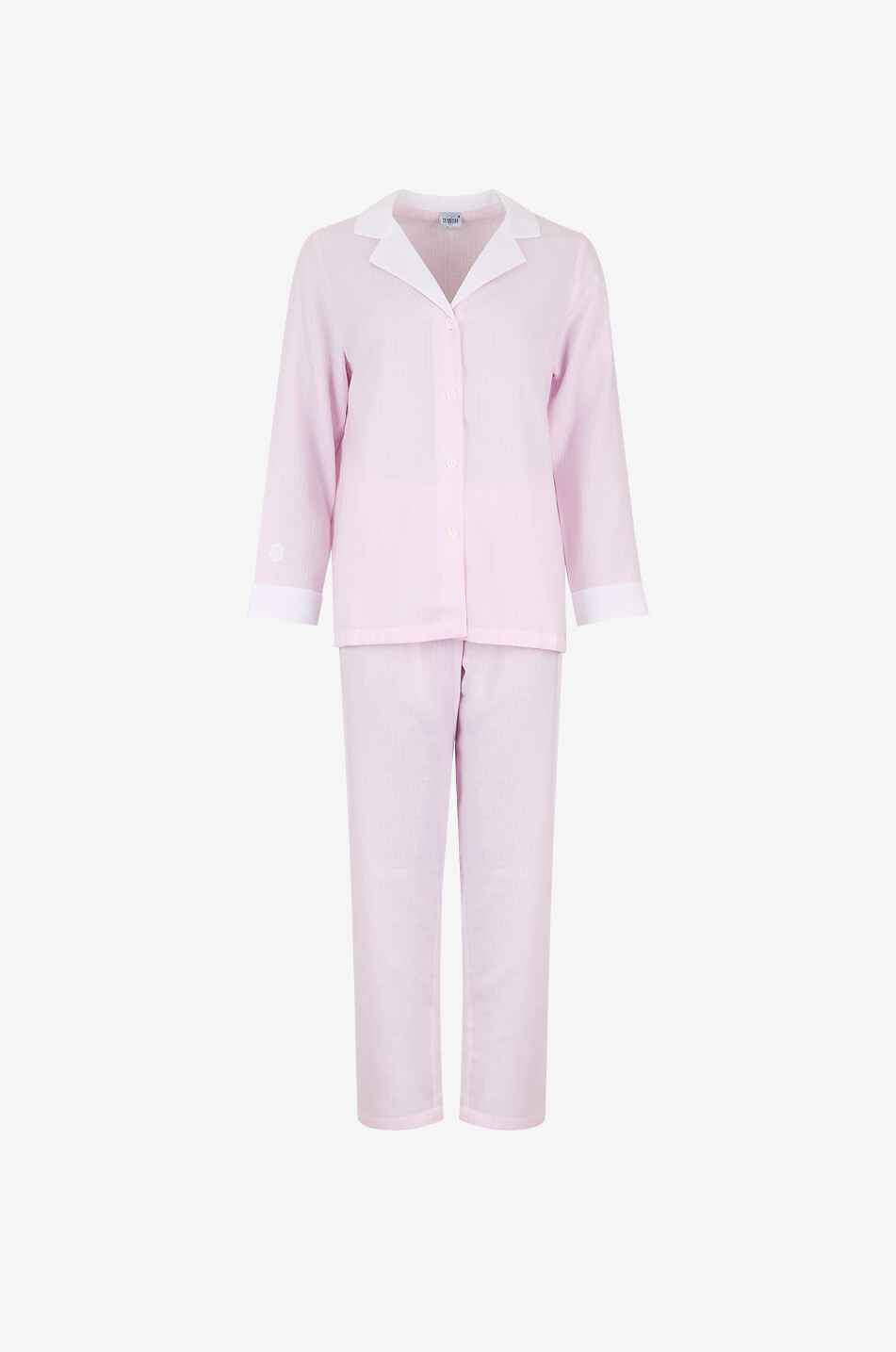 Ensemble pyjama rayé en flanelle coton Ellie