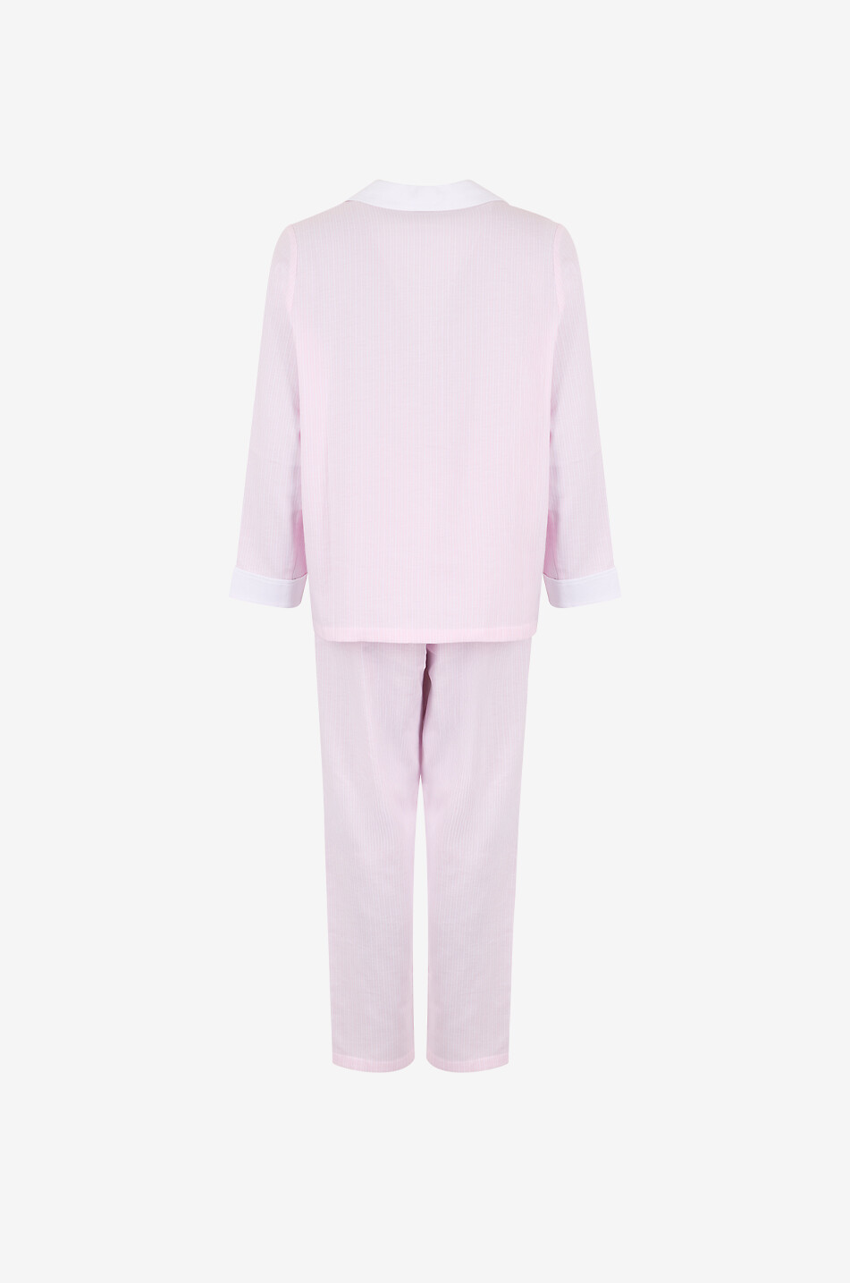 CELESTINE Ensemble pyjama rayé en flanelle coton Ellie Femme ROSE 2