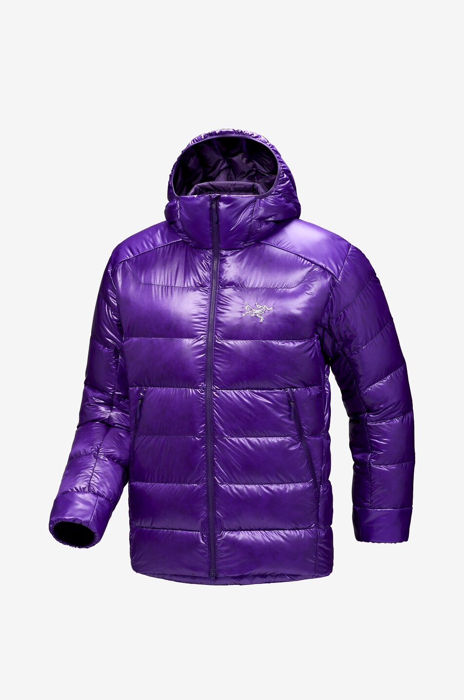 ARC'TERYX ARC'TERYX Cerium SV Pertex hooded down jacket Men PURPLE 1