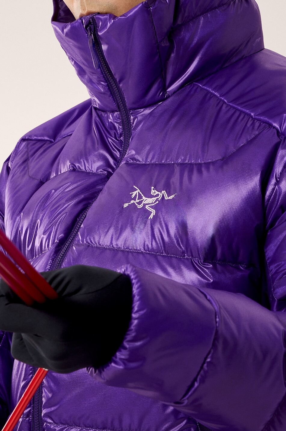 ARC'TERYX ARC'TERYX Cerium SV Pertex hooded down jacket Men PURPLE 6