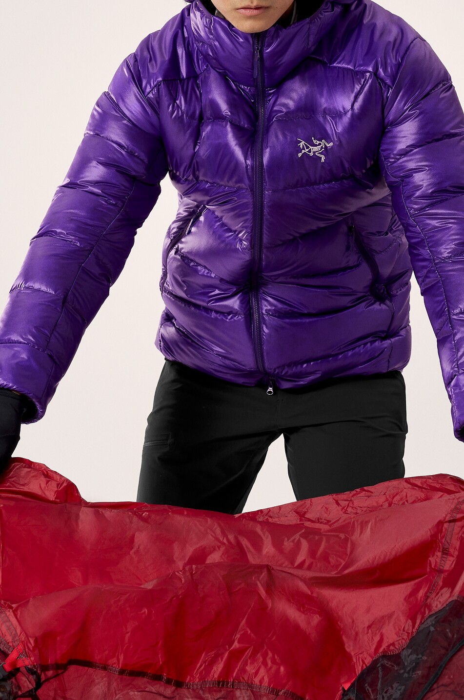 ARC'TERYX ARC'TERYX Cerium SV Pertex hooded down jacket Men PURPLE 7