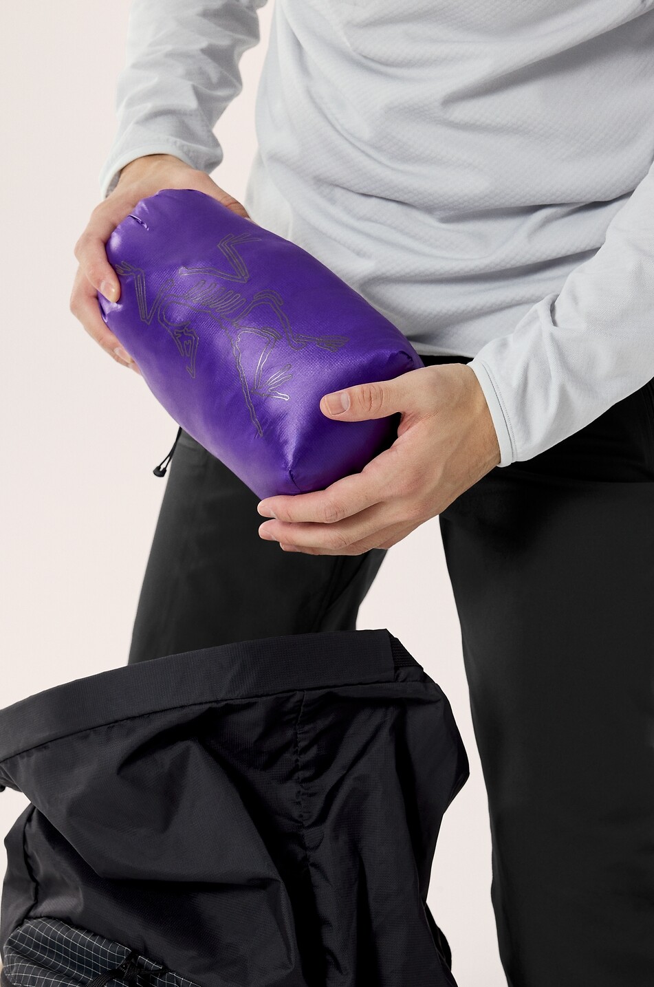 ARC'TERYX ARC'TERYX Cerium SV Pertex hooded down jacket Men PURPLE 8