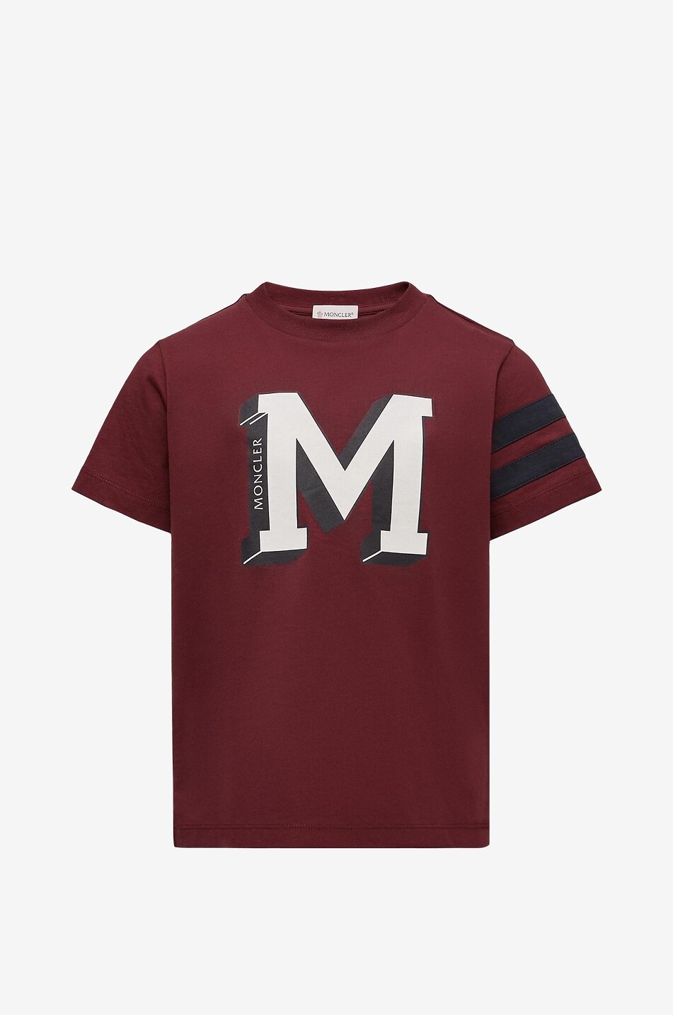 Jungen-Kurzarm-T-Shirt mit College-Monogram