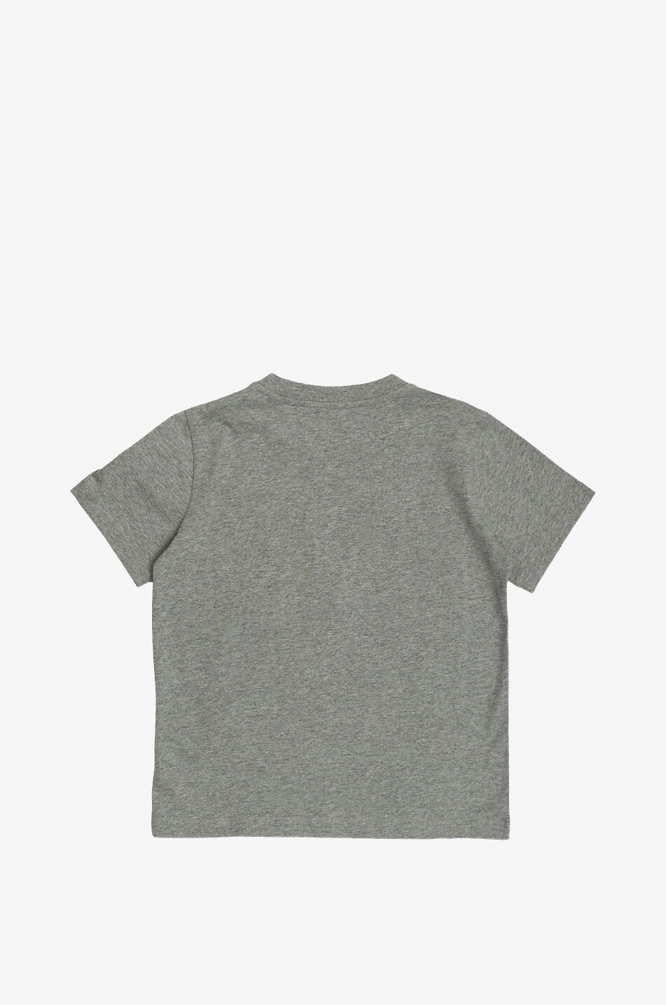 MONCLER Tricolour monogram embroidered mottled boys' T-shirt Boy GREY 2