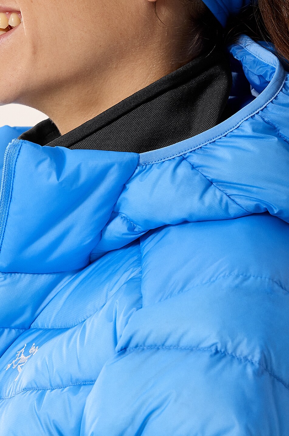 ARC'TERYX Stirnband aus Microfleece Rho Damen HELLBLAU 4